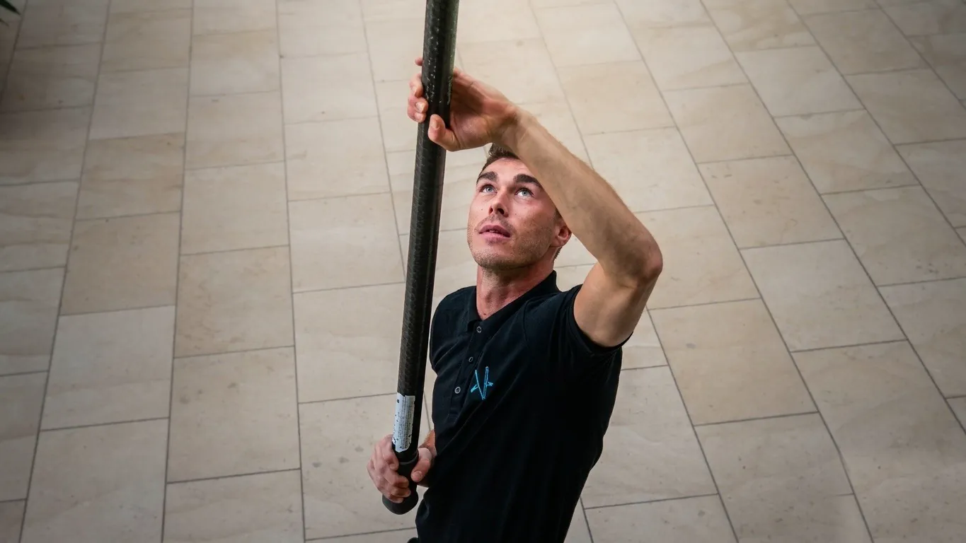 Timothy, fondateur de VitClean, en intervention à Lyon